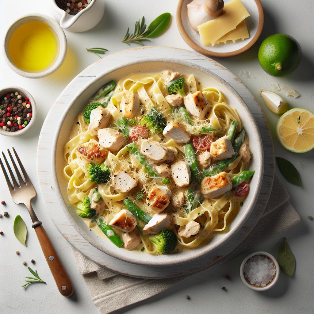 Creamy Chicken Fettuccine Alfredo: A Classic Twist Unveiled