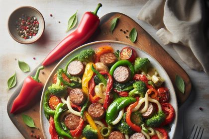 Savor the Flavor: Italian Beef Sausage and Peppers Delight