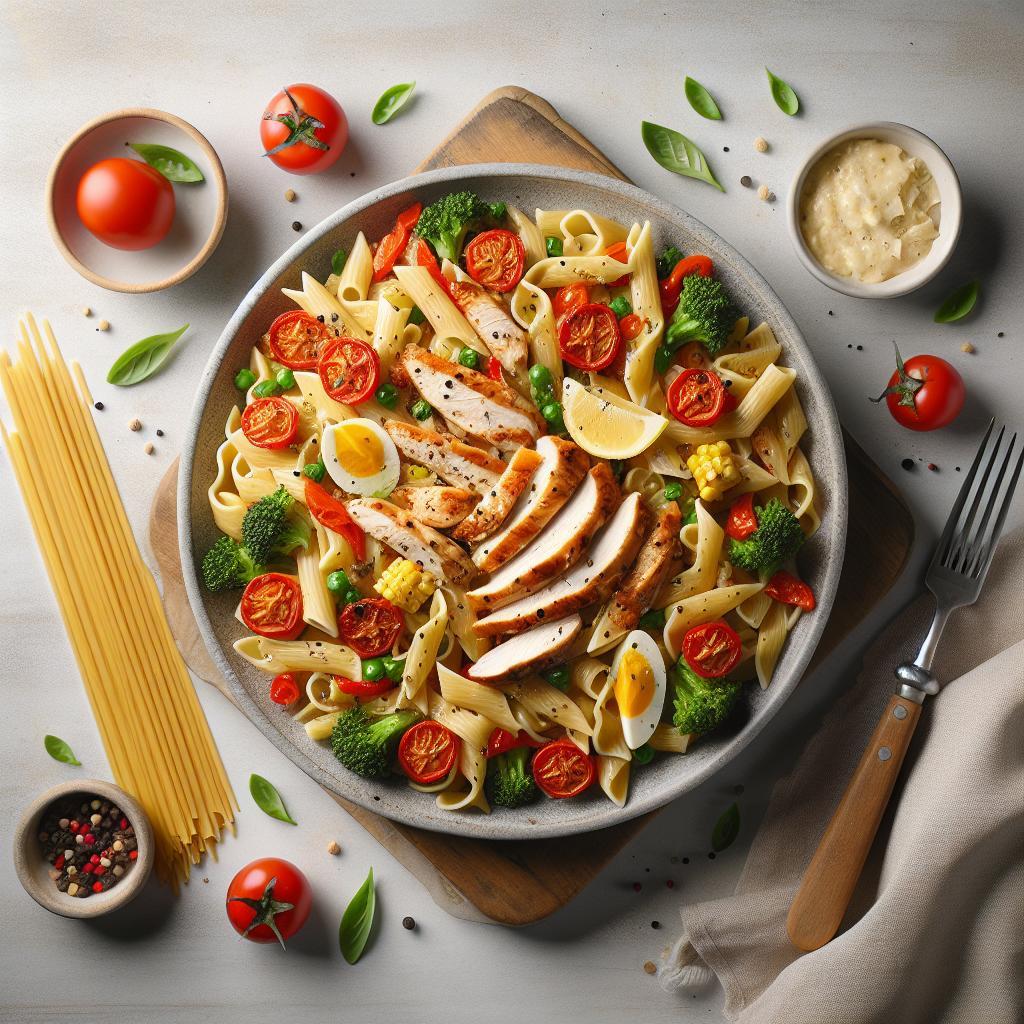 Whip Up Savory Budget Chicken Pasta in No Time!