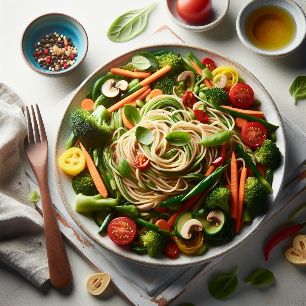 Veggie Noodles: A Colorful Twist on Healthy Eating