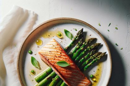 One-Pan Wonder: Salmon and Asparagus Made Simple