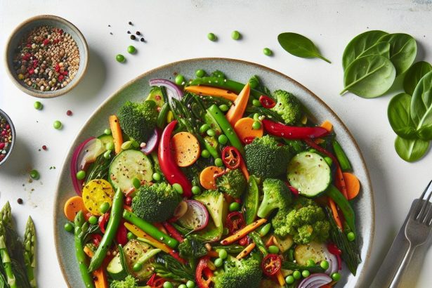 Vibrant Veggie Stir: A Colorful Twist on Healthy Eating