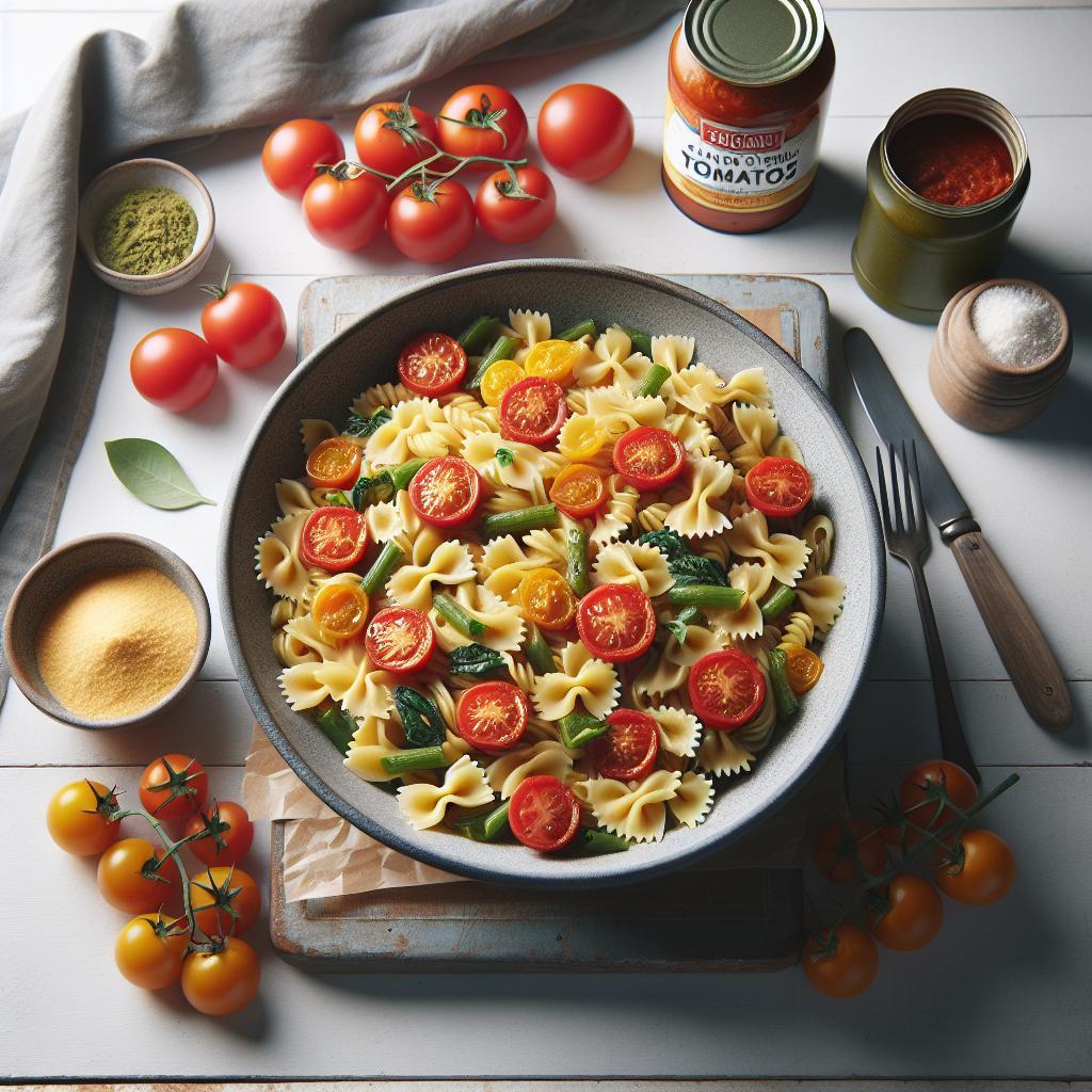 Savory Simplicity: Pasta Perfected with Canned Tomatoes