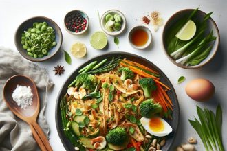Veggie Pad Thai: A Colorful Twist on a Classic Favorite