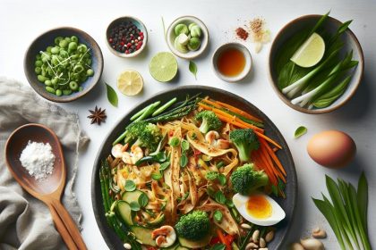 Veggie Pad Thai: A Colorful Twist on a Classic Favorite