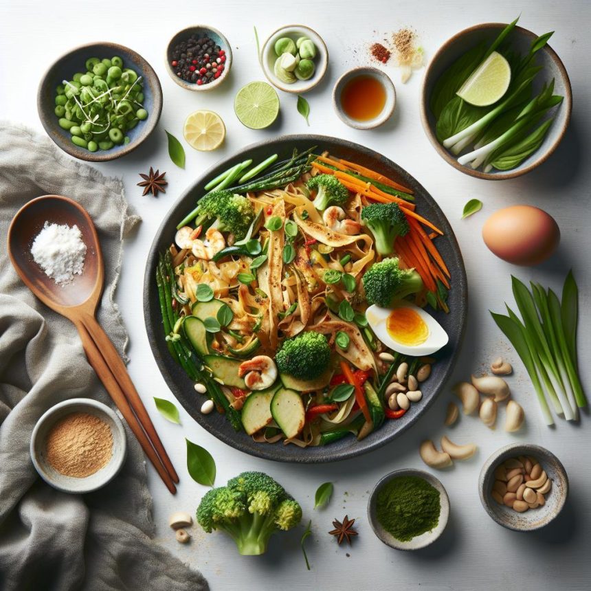 Veggie Pad Thai: A Colorful Twist on a Classic Favorite