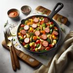 Sizzle Up Dinner: Turkey Sausage & Veggie Skillet Magic
