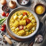 Hearty Corn Chowder with Potatoes: A Comforting Classic