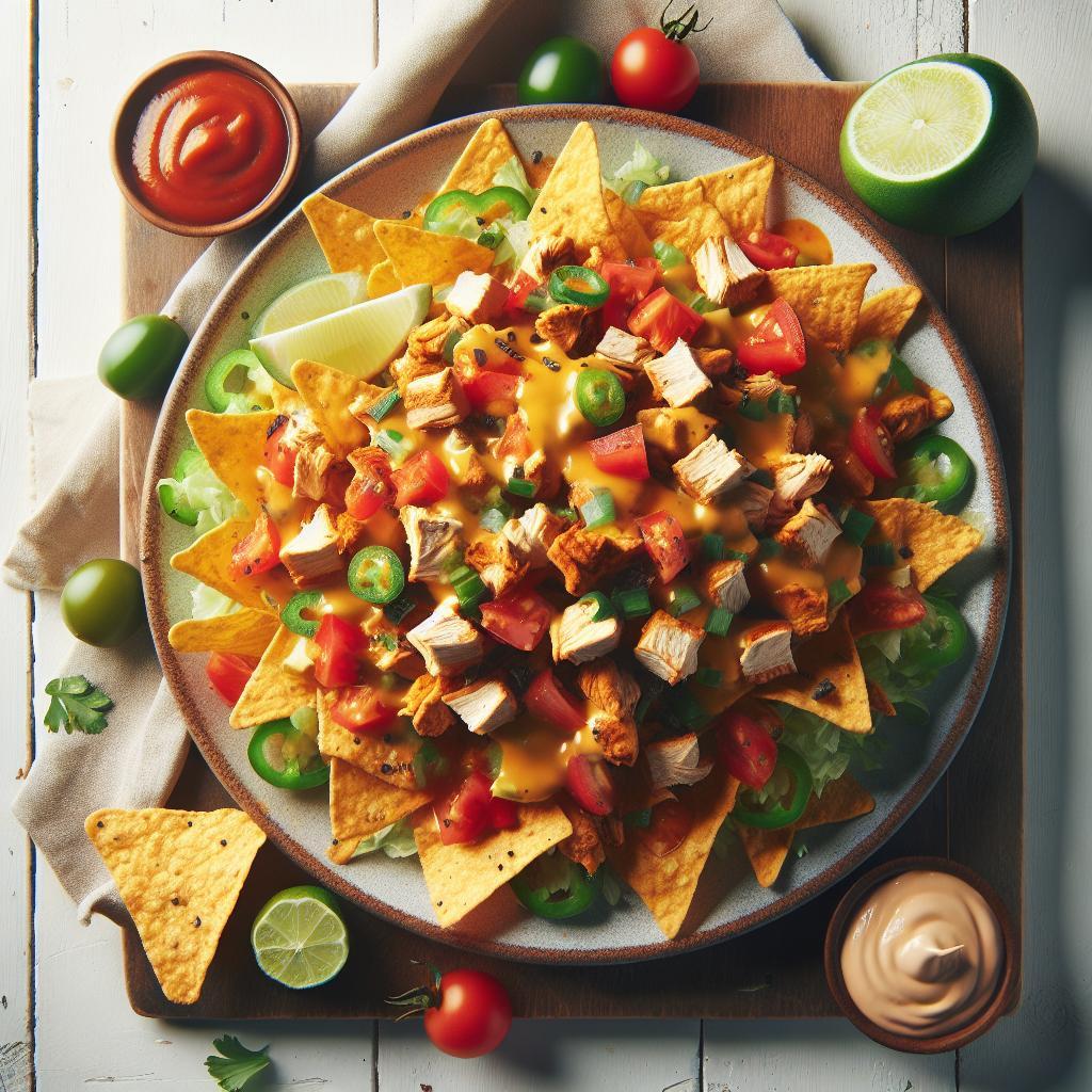 Crunchy Chicken Nachos: A Flavor-Packed Fiesta Recipe
