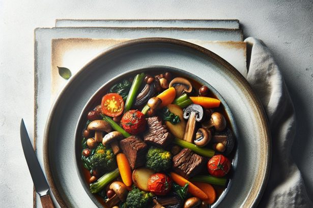 Hearty Beef and Mushroom Stew: A Comfort Food Classic