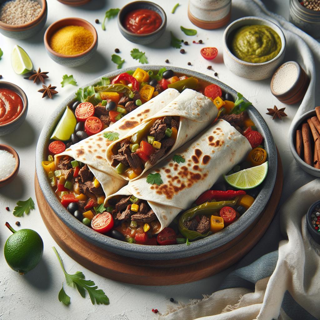 Slow-Cooked Beef Burritos: Flavor Packed and Easy to Make