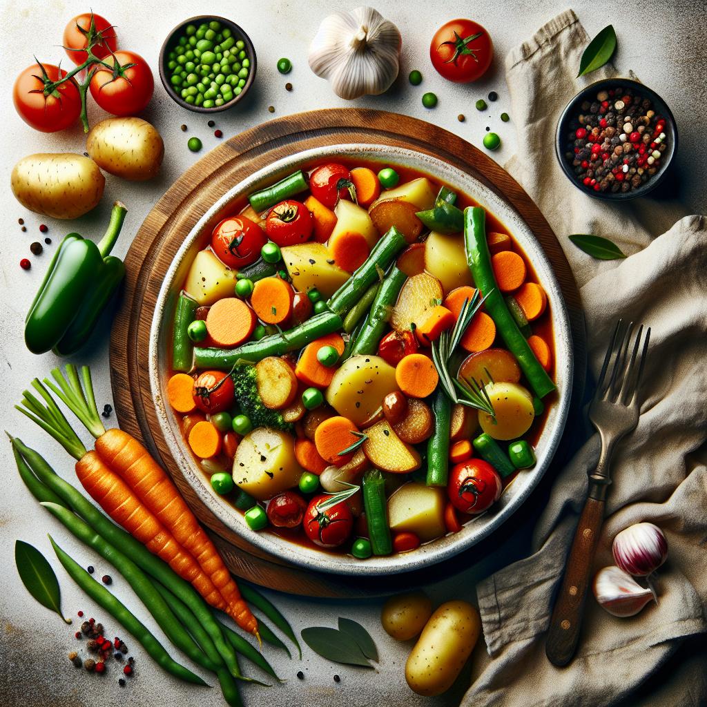 Hearty Vegetable Stew: A Nourishing Bowl of Comfort