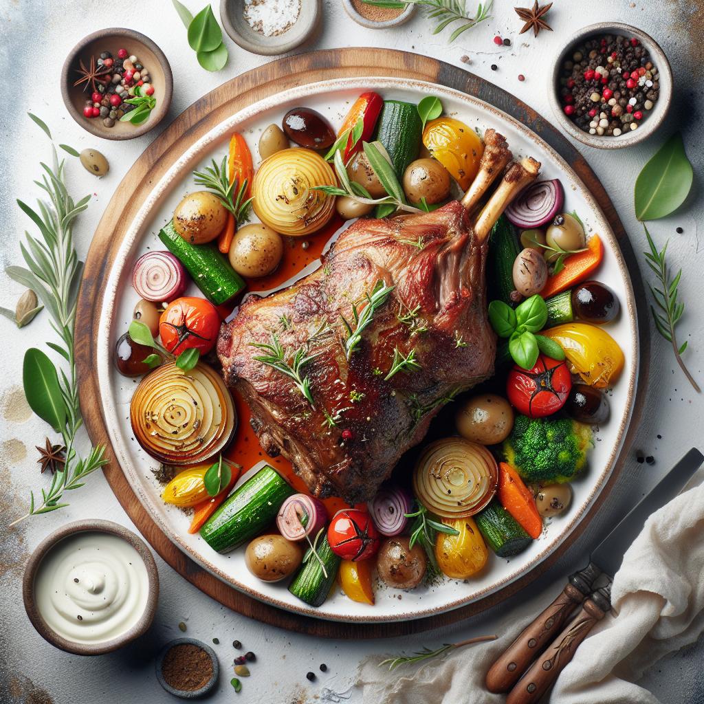 Savor the Flavors: Mediterranean Roasted Lamb Recipe Guide