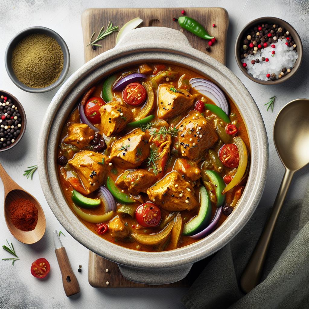 Savory Slow Cooker Chicken Curry: Easy Flavorful Feast