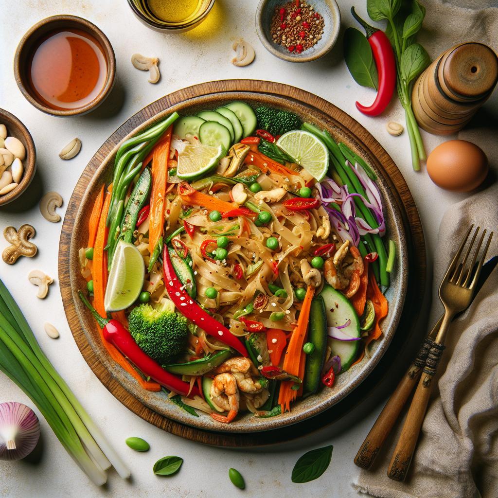 Veggie Pad Thai: A Colorful Twist on a Classic Favorite
