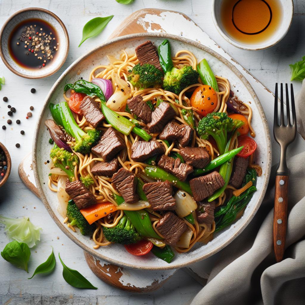 Sizzle and Serve: Mastering Beef Stir Fry Noodles Recipes