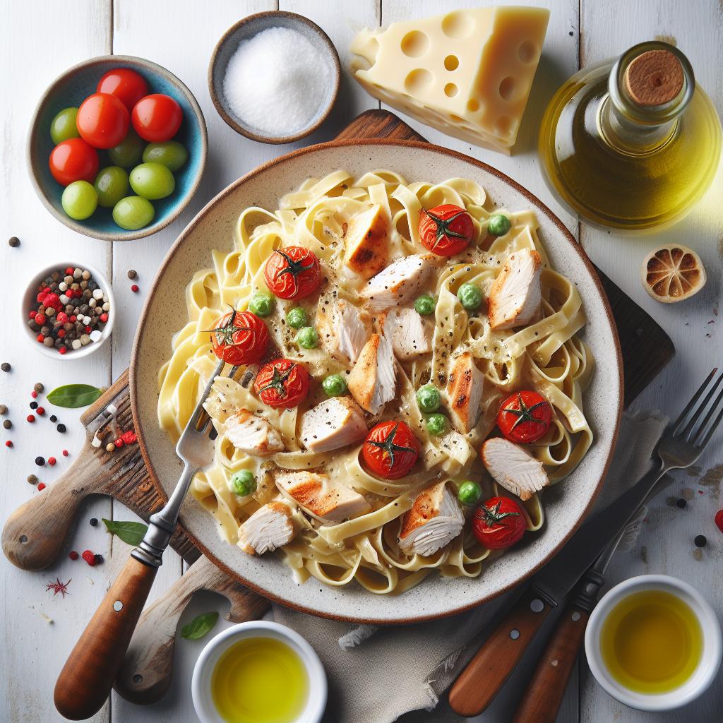 Creamy Chicken Fettuccine Alfredo: A Classic Twist Unveiled