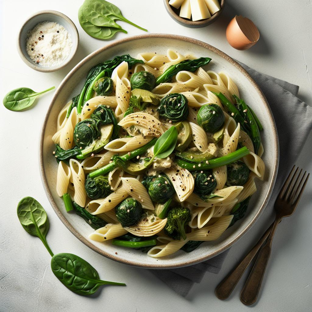Rich & Creamy Spinach Artichoke Pasta: A Flavorful Delight