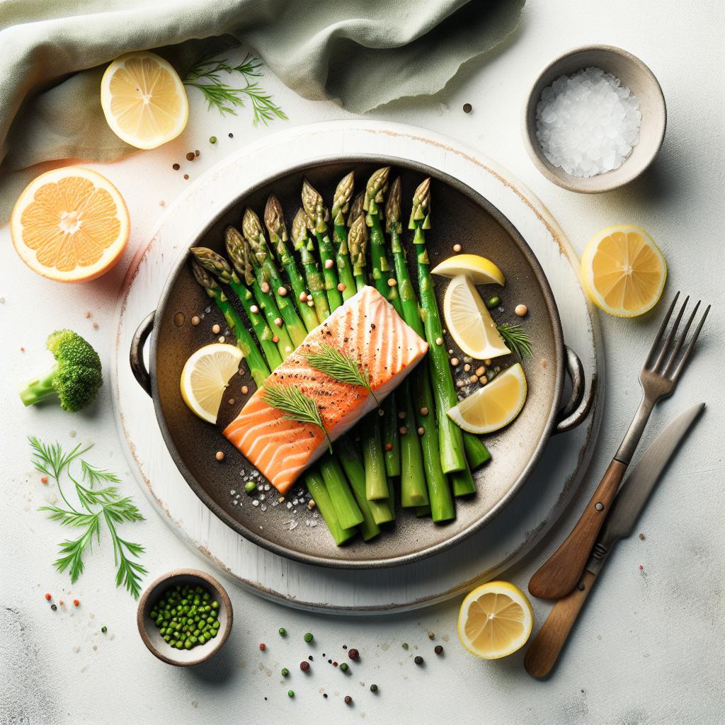 One-Pan Wonder: Salmon and Asparagus Made Simple