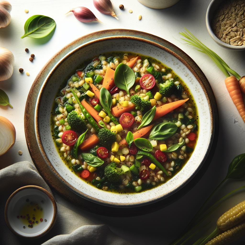 Hearty Vegetable Barley Soup: A Nutritious Comfort Classic