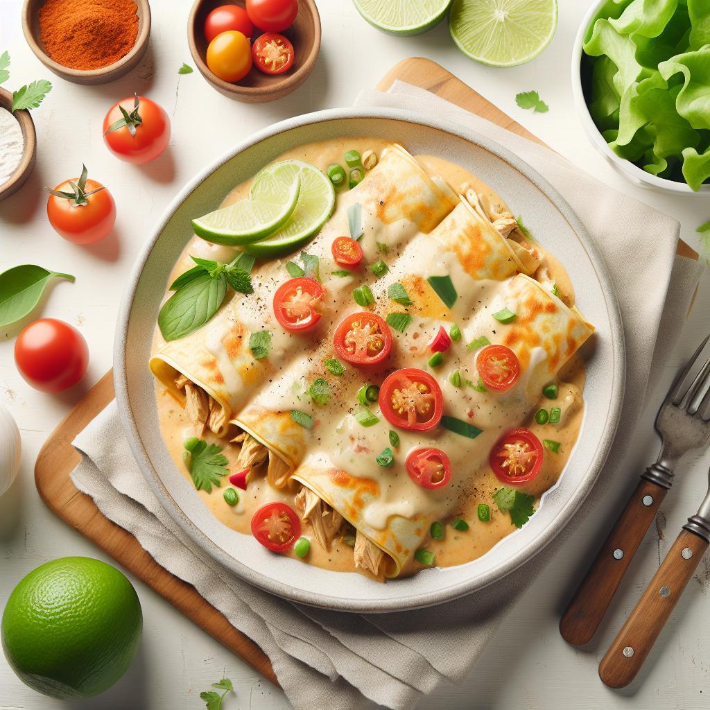 Savor the Flavor: How to Make Creamy Chicken Enchiladas