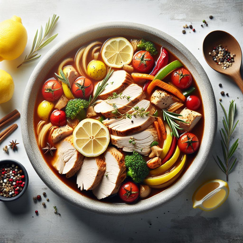 Zesty Turkey and Lemon Stew: A Tangy Twist on Tradition