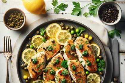 Zesty Chicken Piccata: A Tangy Twist on Classic Flavor