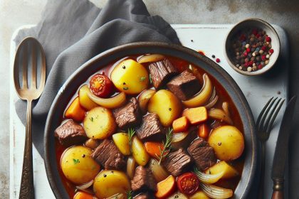 Hearty Beef and Potato Stew: A Comfort Food Classic Recipe