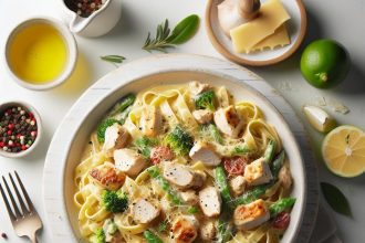 Creamy Chicken Fettuccine Alfredo: A Classic Twist Unveiled