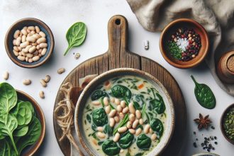 Wholesome White Bean & Spinach Soup: A Nutritious Delight