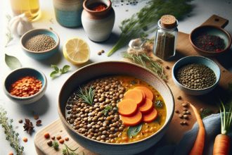 Hearty Lentil Soup with Carrots: A Nutritious Comfort Bowl
