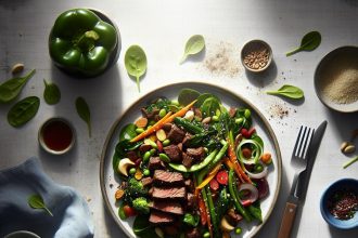 Beef Veggie Delights: A Savory Blend of Meat and Greens