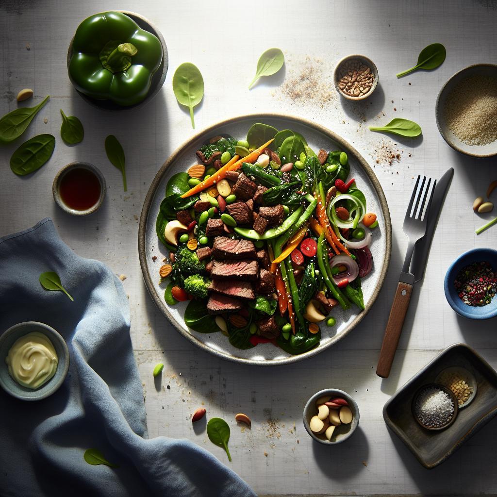 Beef Veggie Delights: A Savory Blend of Meat and Greens