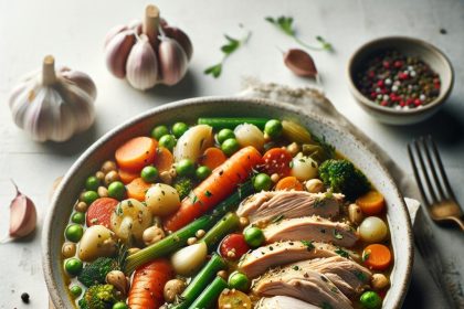 Hearty Turkey and Garlic Stew: A Savory Comfort Classic