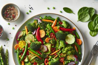 Vibrant Veggie Stir: A Colorful Twist on Healthy Eating