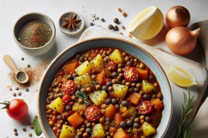 Hearty Lentil and Potato Stew: A Nutritious Comfort Bowl