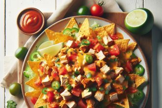 Crunchy Chicken Nachos: A Flavor-Packed Fiesta Recipe