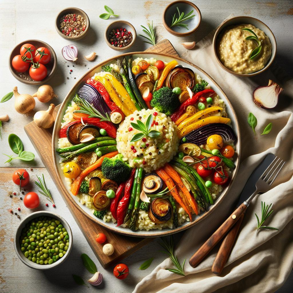 Savor the Flavor: Mastering Roasted Vegetable Risotto Delight