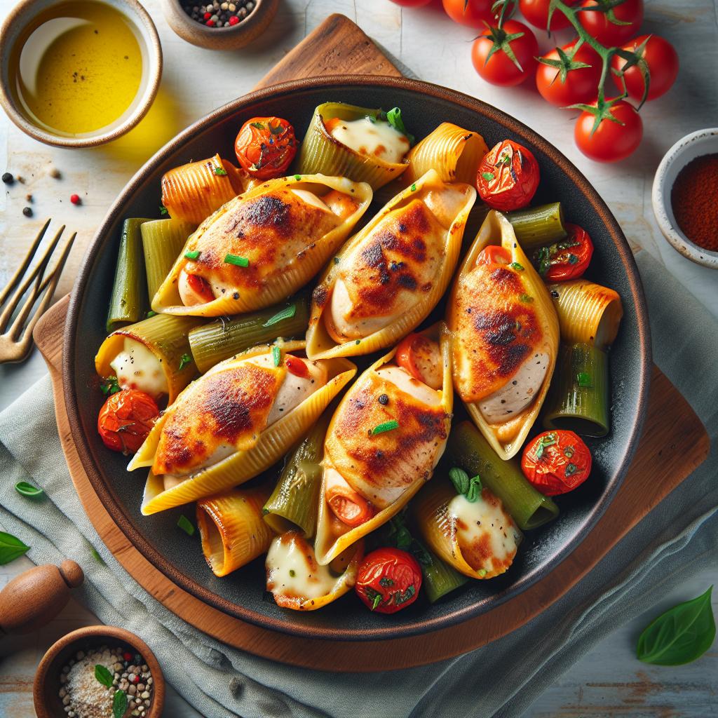 Savory Turkey & Cheese Stuffed Shells: A Delightful Twist